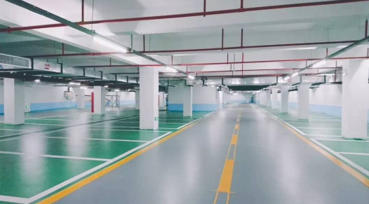 停车场常用地坪工艺 停车场常用地坪工艺